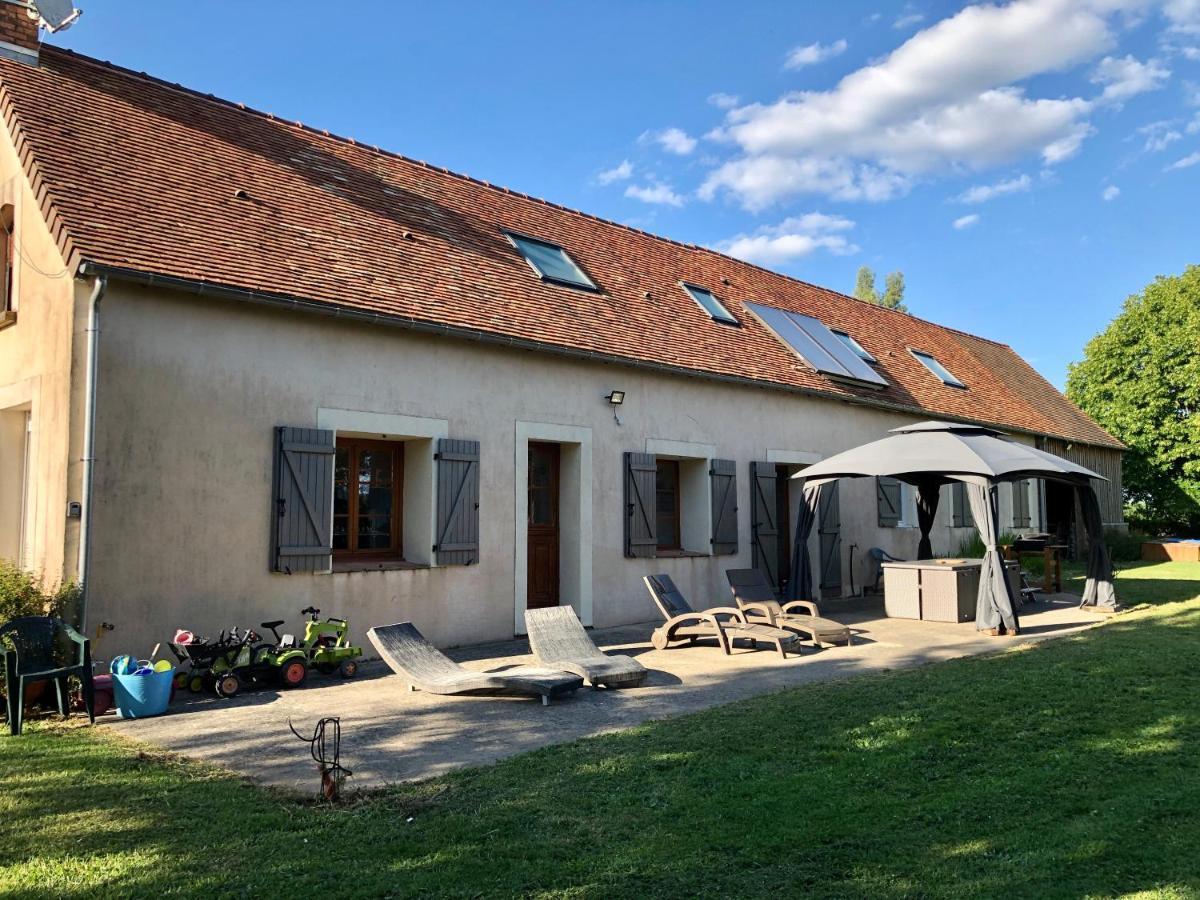 Ferienwohnung Chambre Double Avec Sdb Privee Au Milieu Des Champs Teloché Exterior foto