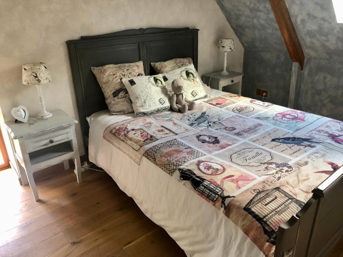 Ferienwohnung Chambre Double Avec Sdb Privee Au Milieu Des Champs Teloché Exterior foto